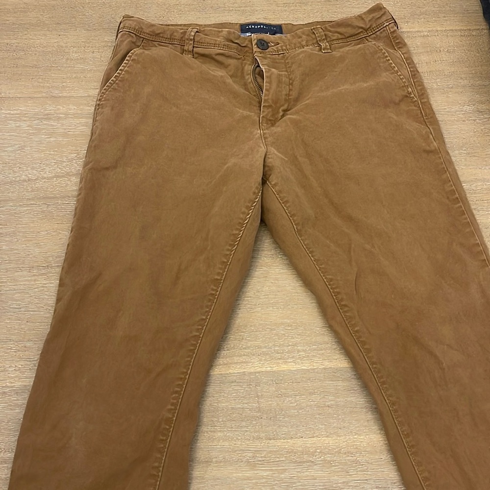 Brown causal pants